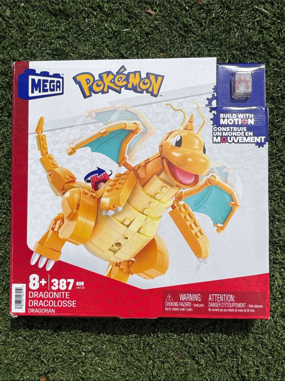 New MEGA Pokémon Building Toys Set Dragonite w/ 387 Pieces Articulated